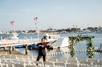 Lido Isle Yacht Club Coordinator: Lisa Simpson Photographer: Jim Kennedy  DJ Peter pop Posey Wedding.