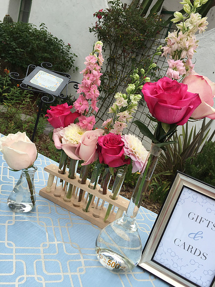 Test tube vases